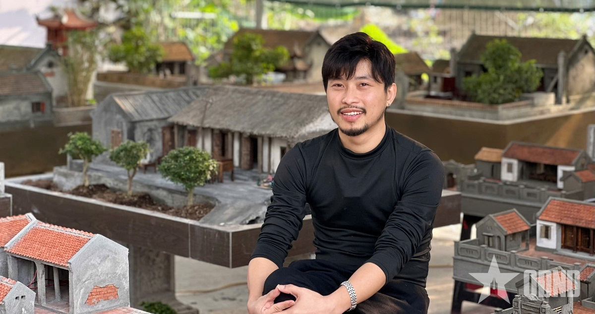 Làng quê Bắc Bộ qua những mô hình thu nhỏ